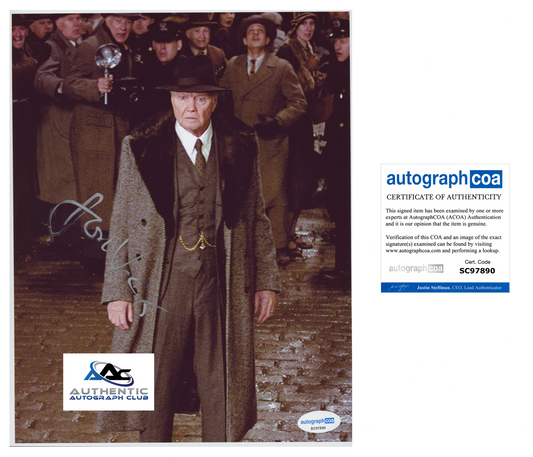 JON VOIGHT AUTOGRAPH SIGNED 8x10 PHOTO ACOA