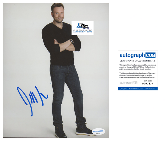 JOEL MCHALE AUTOGRAPH SIGNED 8x10 PHOTO ACOA