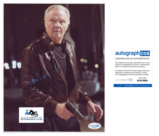 JON VOIGHT AUTOGRAPH SIGNED 8x10 PHOTO ANACONDA ACOA