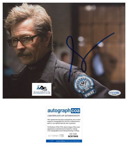 GARY OLDMAN AUTOGRAPH SIGNED 8x10 PHOTO ACOA