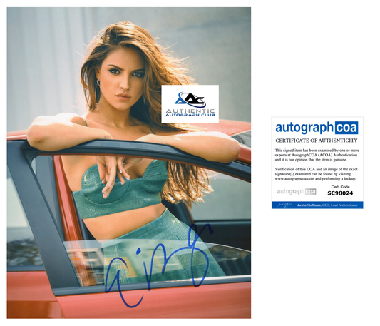 EIZA GONZALEZ AUTOGRAPH SIGNED 8X10 PHOTO ACOA