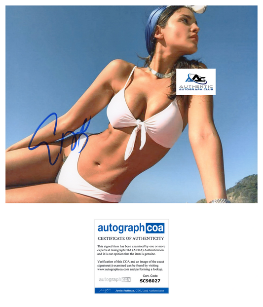 EIZA GONZALEZ AUTOGRAPH SIGNED 8X10 PHOTO ACOA