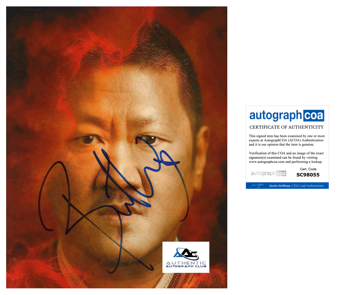 BENEDICT WONG AUTOGRAPH SIGNED 8X10 PHOTO MARVEL AVENGERS DR DOCTOR STRANGE ACOA