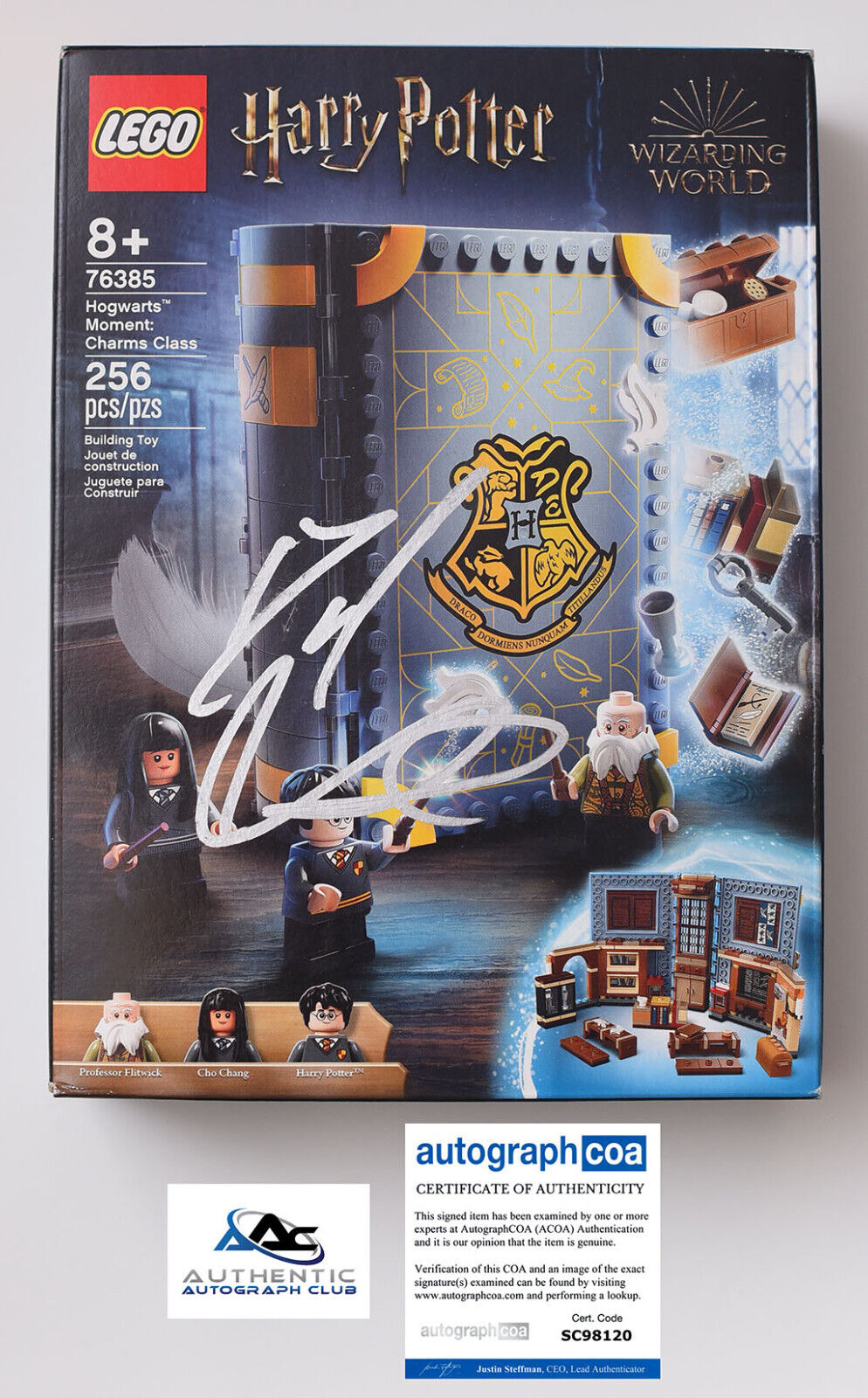 DANIEL RADCLIFFE AUTOGRAPH SIGNED HARRY POTTER LEGO SET ACOA