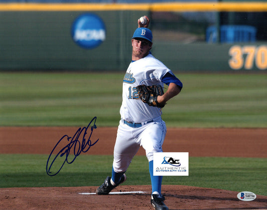 PITCHER GERRIT COLE AUTOGRAPH SIGNED 11x14 PHOTO BECKETT BAS