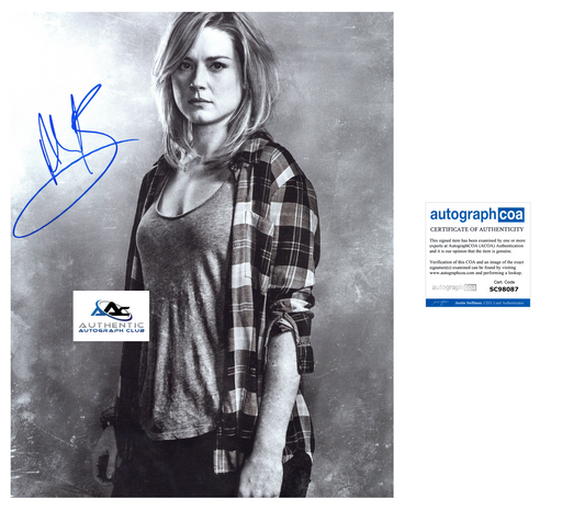 ALEXANDRA BRECKENRIDGE AUTOGRAPH SIGNED 11x14 PHOTO THE WALKING DEAD ACOA