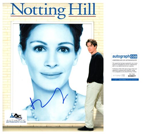 HUGH GRANT AUTOGRAPH SIGNED 11X14 PHOTO NOTTING HILL ACOA