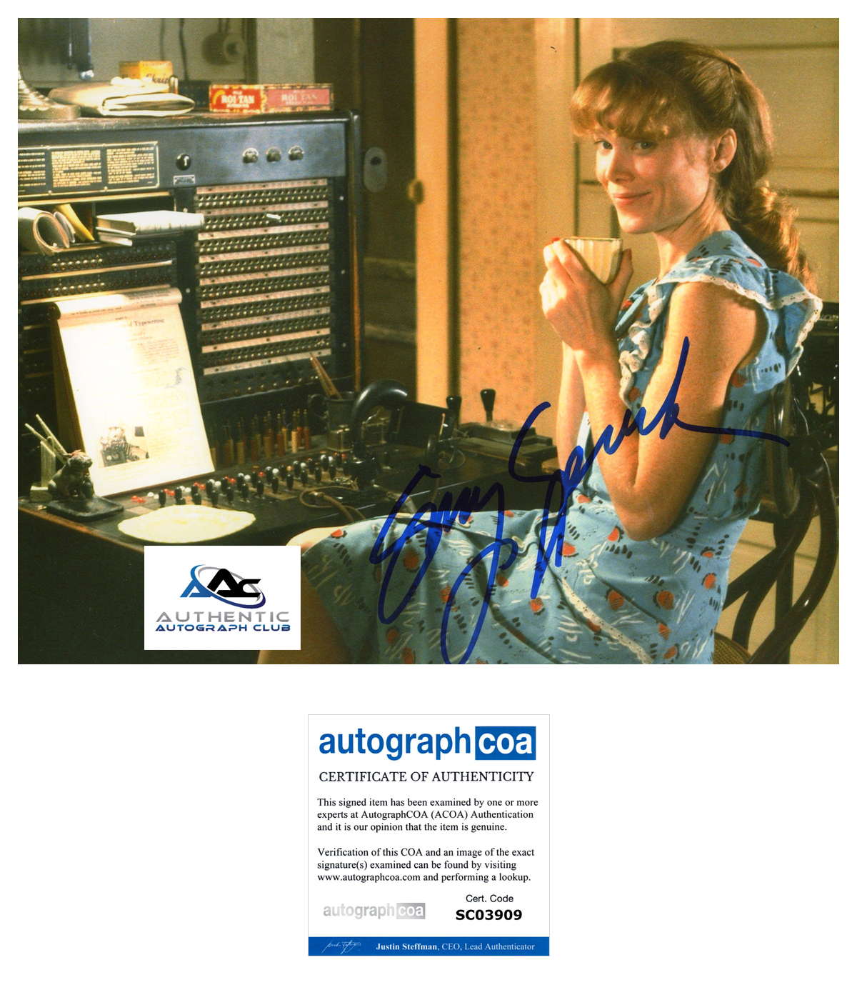 SISSY SPACEK AUTOGRAPH SIGNED 8x10 PHOTO ACOA