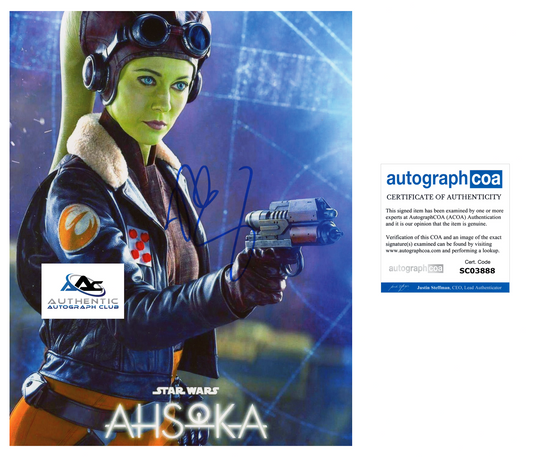 MARY ELIZABETH WINSTEAD AUTOGRAPH SIGNED 8X10 PHOTO HERA AHSOKA ACOA