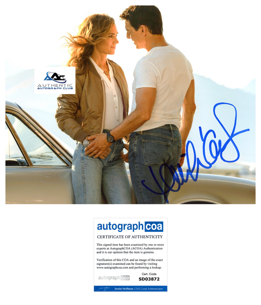 JENNIFER CONNELLY AUTOGRAPH SIGNED 8X10 PHOTO TOP GUN ACOA