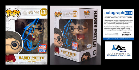 DANIEL RADCLIFFE AUTOGRAPH SIGNED FUNKO POP HARRY POTTER ACOA