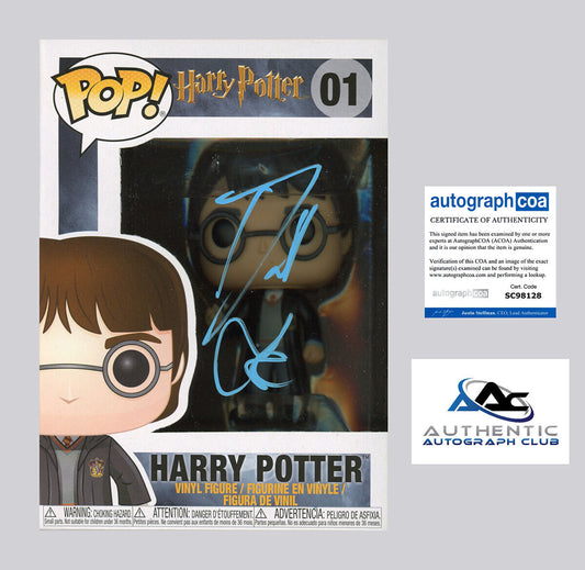 DANIEL RADCLIFFE AUTOGRAPH SIGNED FUNKO POP HARRY POTTER 01 ACOA