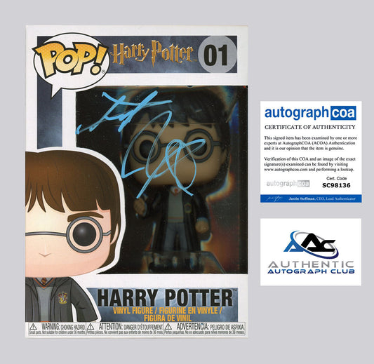 DANIEL RADCLIFFE AUTOGRAPH SIGNED FUNKO POP HARRY POTTER 01 ACOA