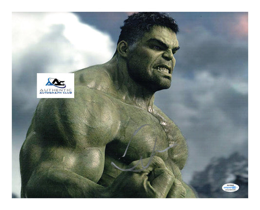 MARK RUFFALO AUTOGRAPH SIGNED 11x14 PHOTO INCREDIBLE HULK AVENGERS MARVEL ACOA