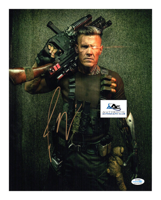 JOSH BROLIN AUTOGRAPH SIGNED 11x14 PHOTO CABLE DEADPOOL 2 ACOA