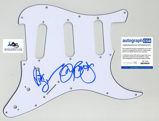 JON BON JOVI RICHIE SAMBORA AUTOGRAPH SIGNED PICKGUARD BON JOVI ACOA