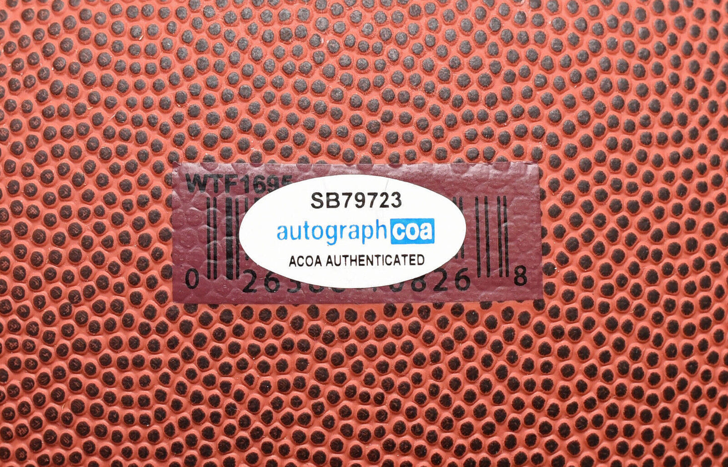 PEYTON MANNING AUTOGRAPH SIGNED WILSON OFFICIAL TOUCHDOWN FOOTBALL BRONCOS ACOA