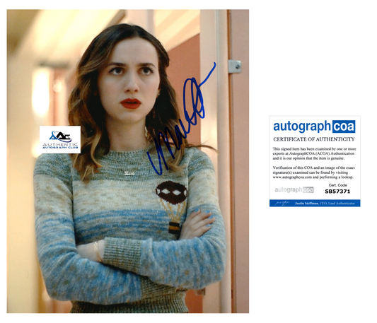 MAUDE APATOW AUTOGRAPH SIGNED 8x10 PHOTO EUPHORIA ACOA