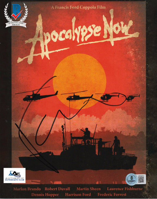 FRANCIS FORD COPPOLA AUTOGRAPH SIGNED 8X10 PHOTO APOCALYPSE NOW BECKETT BAS