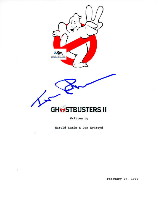 IVAN REITMAN AUTOGRAPH SIGNED GHOSTBUSTERS 2 II FULL SCRIPT
