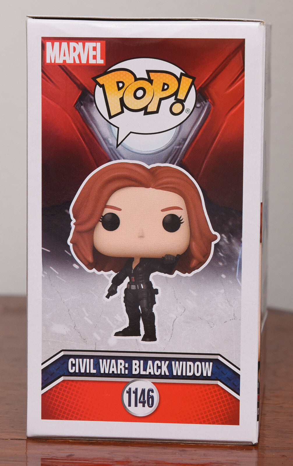 SCARLETT JOHANSSON AUTOGRAPH SIGNED MARVEL BLACK WIDOW FUNKO POP BECKETT BAS LOA