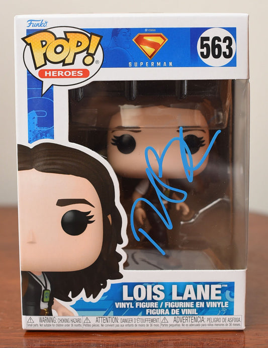 RACHEL BROSNAHAN AUTOGRAPH SIGNED LOIS LANE SUPERMAN FUNKO POP 563