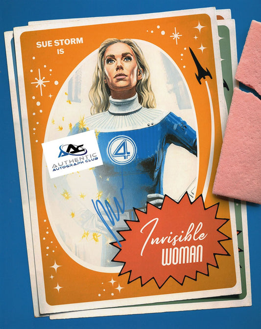 VANESSA KIRBY AUTOGRAPH SIGNED 8x10 PHOTO THE FANTSTIC FOUR SUE STORM