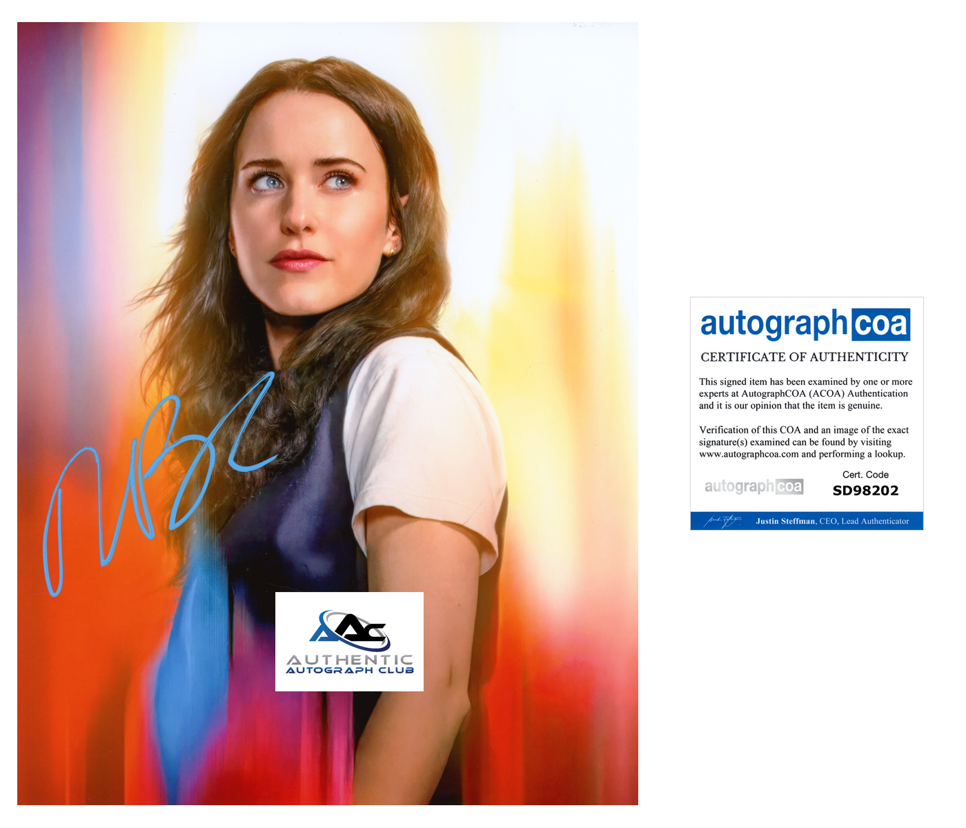 RACHEL BROSNAHAN AUTOGRAPH SIGNED 8x10 PHOTO LOIS LANE SUPERMAN DC COMICS ACOA