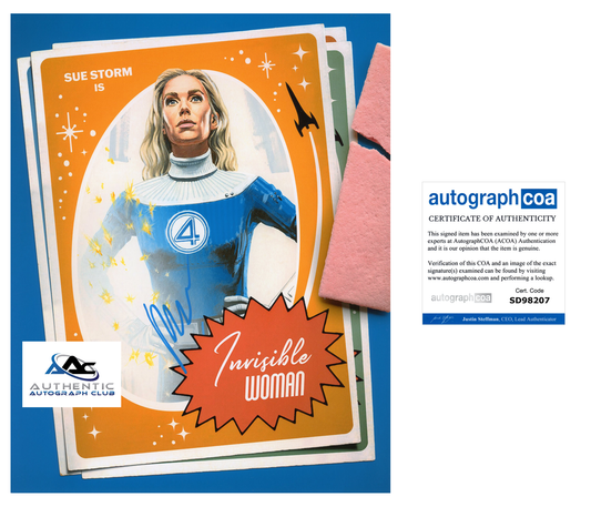 VANESSA KIRBY AUTOGRAPH SIGNED 8x10 PHOTO THE FANTSTIC FOUR SUE STORM ACOA