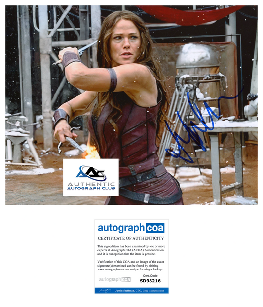 JENNIFER GARNER AUTOGRAPH SIGNED 8x10 PHOTO MARVEL ELEKTRA ACOA