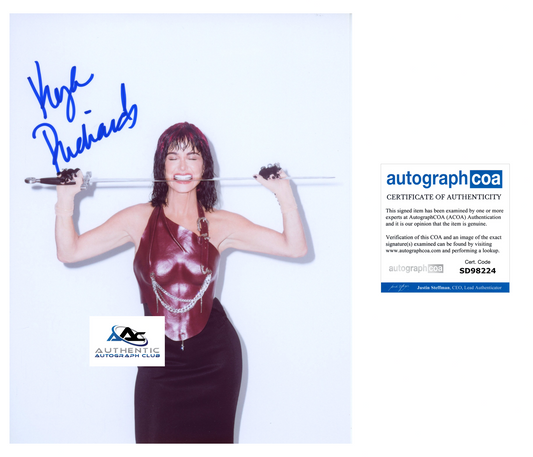 KYLE RICHARDS AUTOGRAPH SIGNED 8x10 PHOTO REAL HOUSE WIVES BEVERLY HILLS ACOA