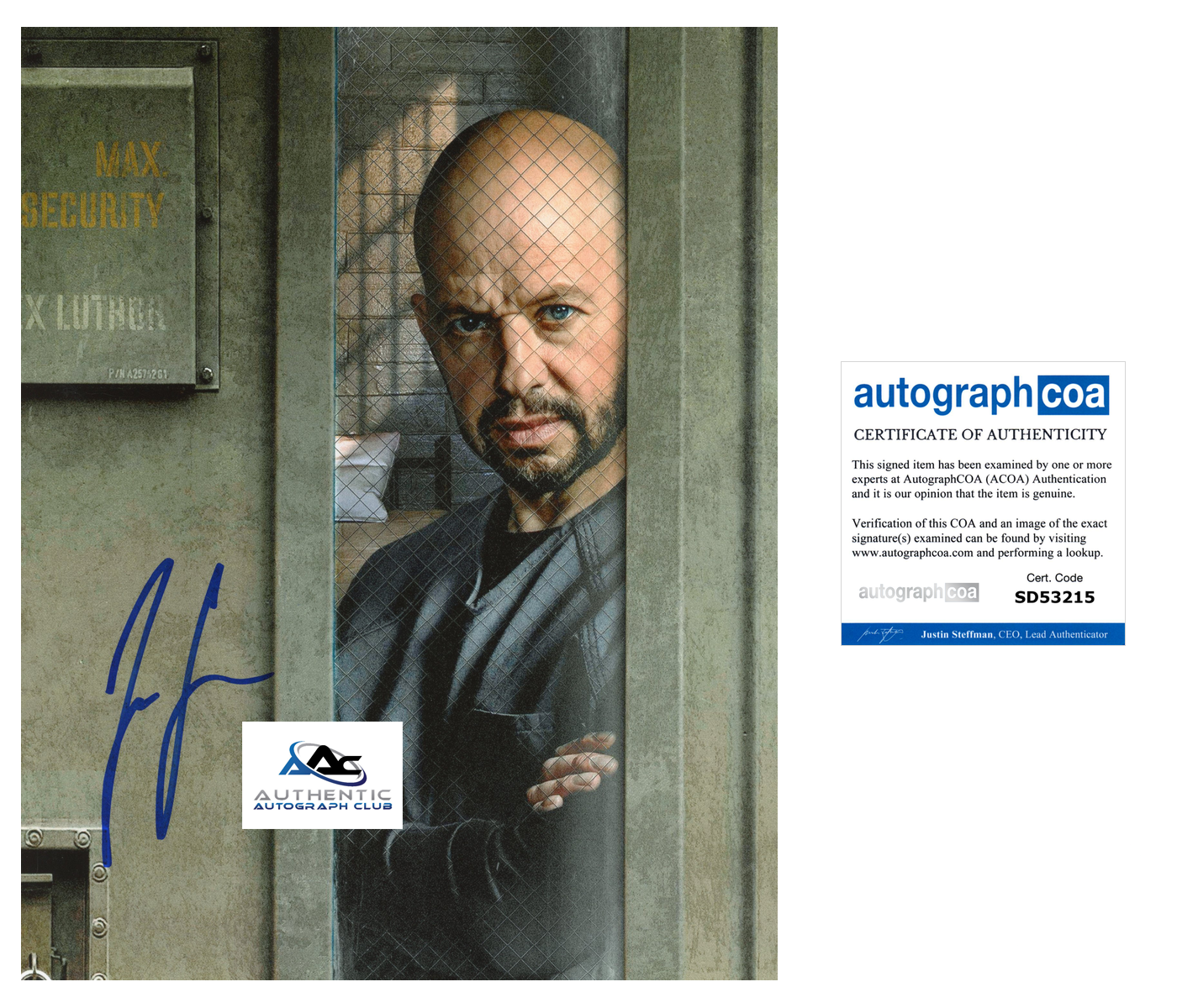 JON CRYER AUTOGRAPH SIGNED 8x10 PHOTO ACOA
