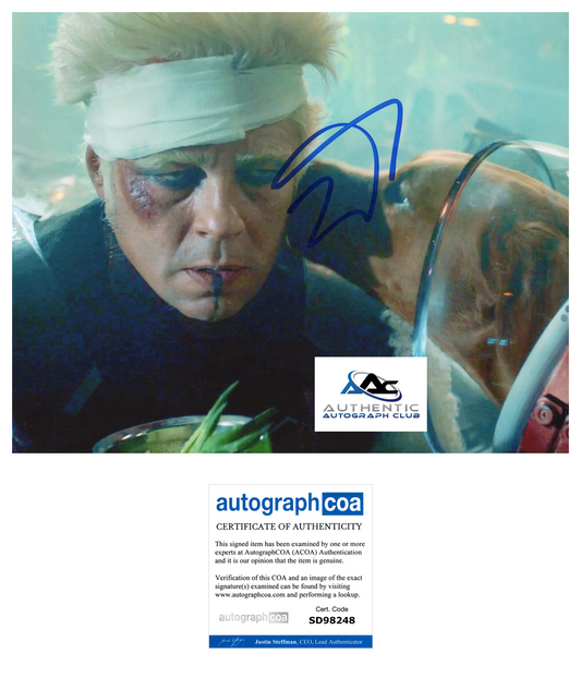 BENICIO DEL TORO AUTOGRAPH SIGNED 8x10 PHOTO GUARDIANS OF THE GALAXY ACOA