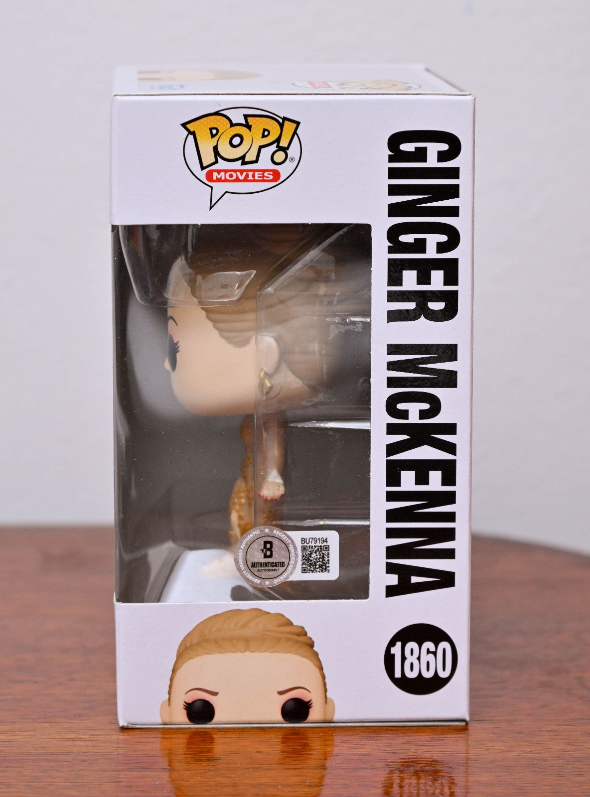 SHARON STONE AUTOGRAPH SIGNED CASINO GINGER MCKENNA FUNKO POP BECKETT BAS