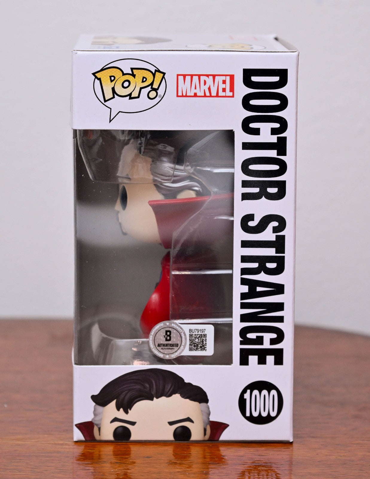 BENEDICT CUMBERBATCH AUTOGRAPH SIGNED DOCTOR STRANGE FUNKO MARVEL BECKETT BAS