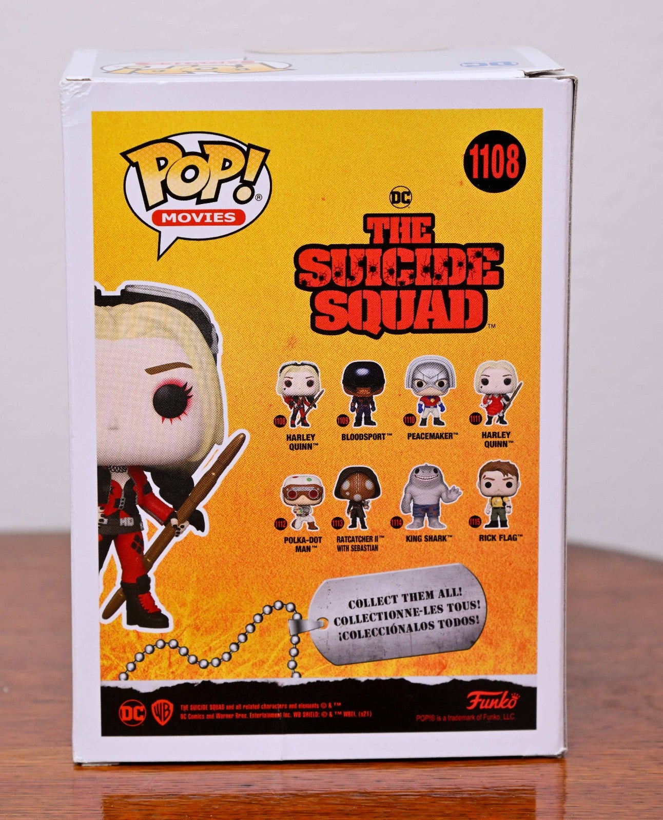 MARGOT ROBBIE AUTOGRAPH SIGNED SUICIDE SQUAD HARLEY QUINN FUNKO POP BECKETT BAS