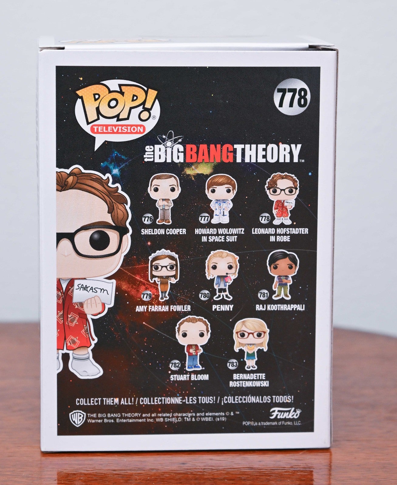 JOHNNY GALECKI AUTOGRAPH SIGNED BIG BANG THEORY FUNKO POP 778 ACOA
