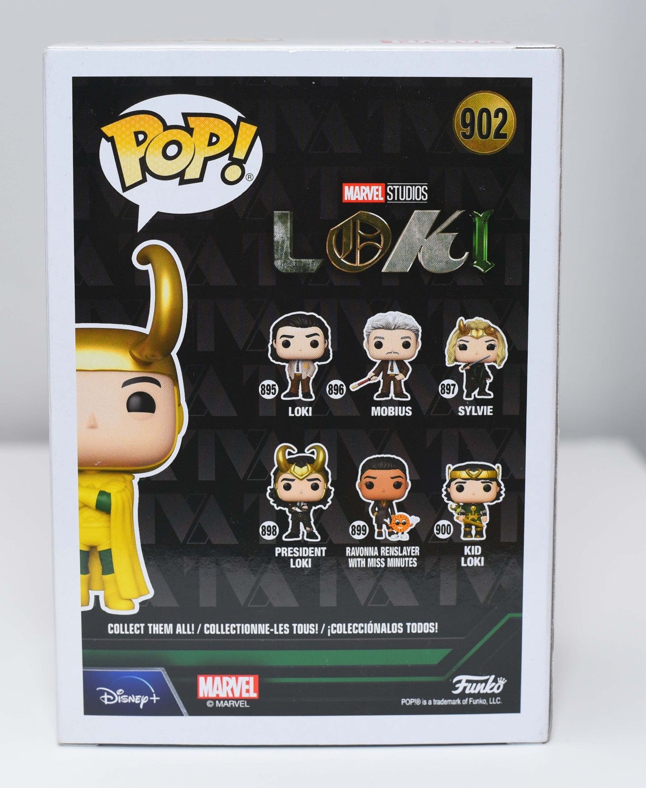 TOM HIDDLESTON AUTOGRAPH SIGNED MARVEL THOR LOKI  FUNKO POP 902 BECKETT BAS