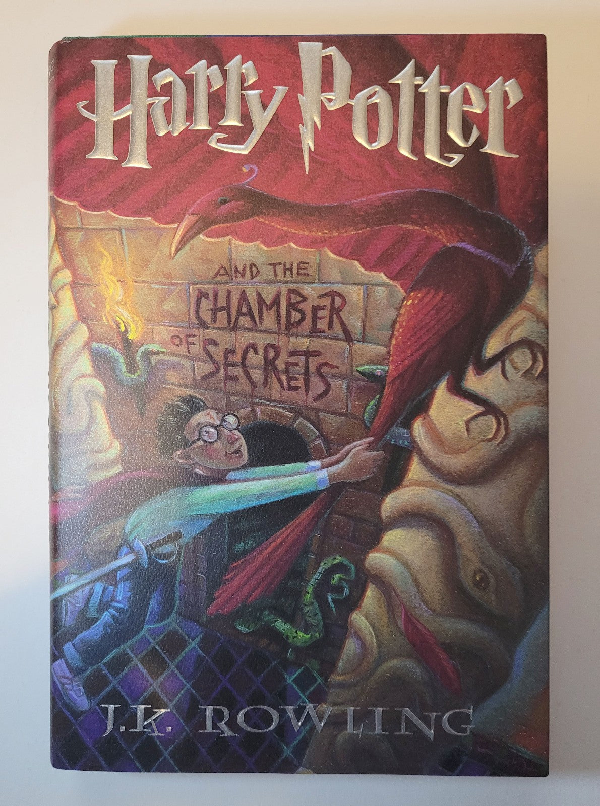 DANIEL RADCLIFFE AND RUPERT GRINT AUTOGRAPH SIGNED HARRY POTTER BOOK ACOA